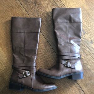 Arizona Knee length Brown Boots Sz 8.5